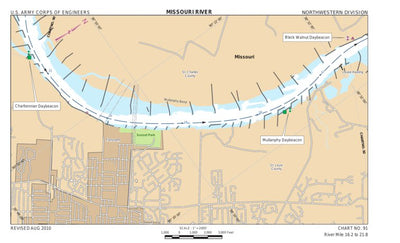 Lower Missouri, River Mile 16.2 to 21.8