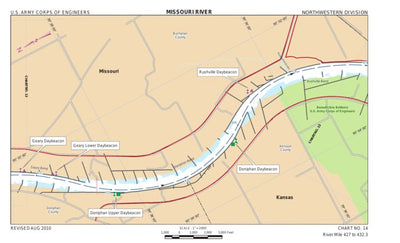 Lower Missouri, River Mile 427 to 432.3