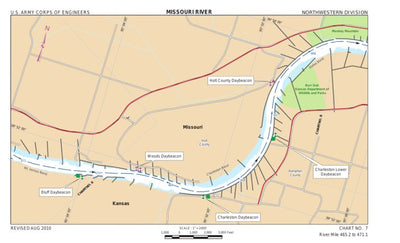 Lower Missouri, River Mile 465.2 to 471.1