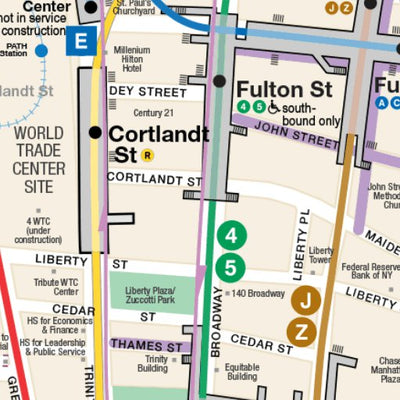 MTA Lower Manhattan Transit