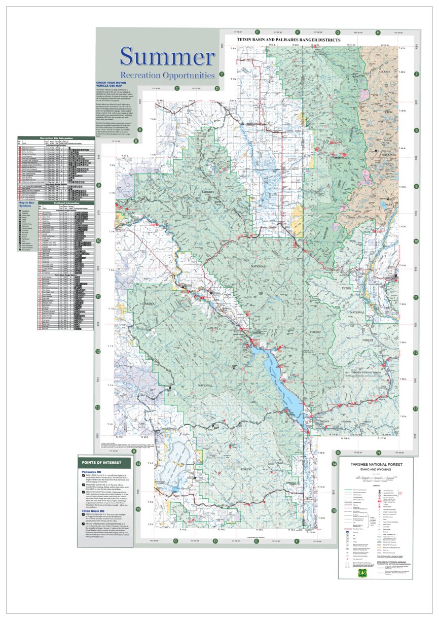 Caribou-Targhee National Forest Palisades & Teton Basin Ranger ...