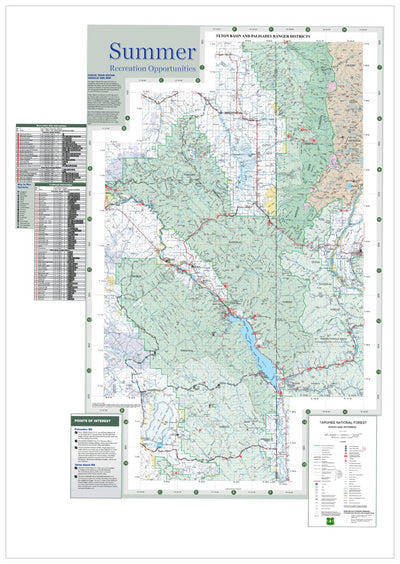 Caribou-Targhee National Forest Palisades & Teton Basin Ranger Districts Summer Recreation