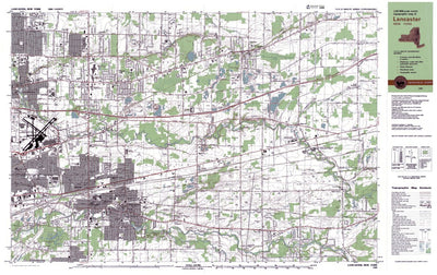 NY-Lancaster: Authoritative US Topos 1982