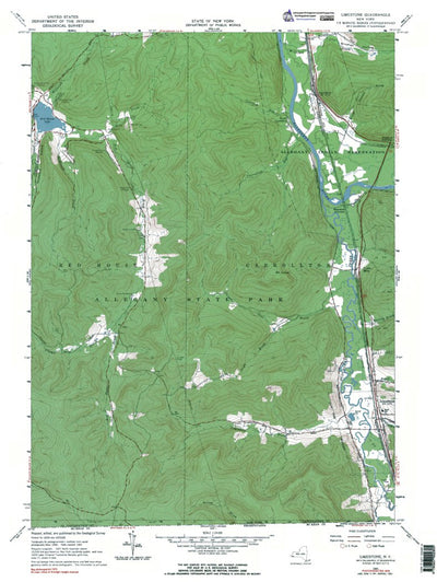 NY-Limestone: Authoritative US Topos 1961