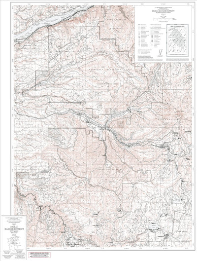 Zigzag Ranger District Map