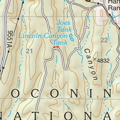 Prescott National Forest Quadrangle: LOY BUTTE