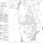 Fishlake National Forest Beaver Ranger District Winter Use Map