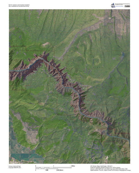 CO-Grizzly Ridge: GeoChange 1955-2011