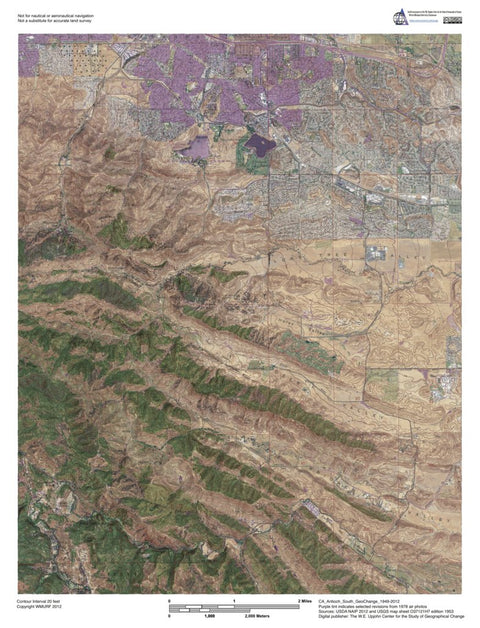CA-Antioch South: GeoChange 1949-2012