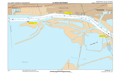 Chart 61 - Illinois River Miles 178.4 - 181.5