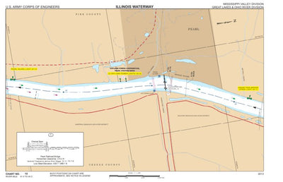 Chart 15 - Illinois River Miles 41.4 - 44.3