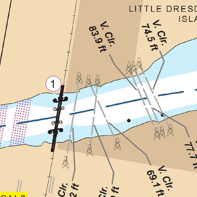 Chart 91 - Illinois River Miles 268.8 - 271.8