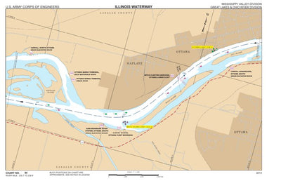 Chart 80 - Illinois River Miles 235.7 - 238.9
