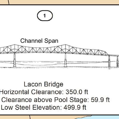 Chart 64 - Illinois River Miles 187.3 - 190.2