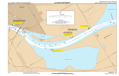 Chart 67 - Illinois River Miles 195.7 - 198.9