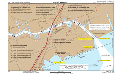 Chart 122 - Illinois River Miles 330.6 - 332.9