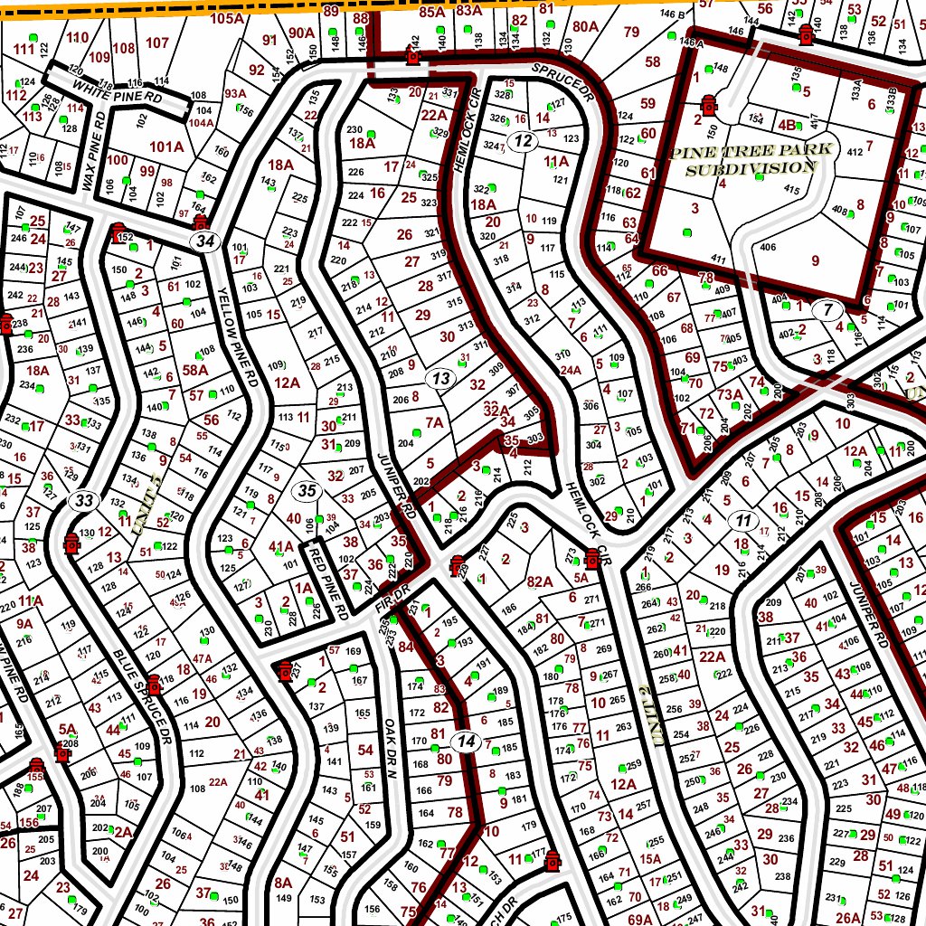 Village of Ruidoso, New Mexico Map by Bell Geographic  Avenza Maps
