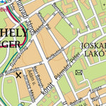 Szombathely city map, várostérkép