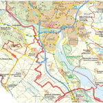 Pozsony áthajtási térkép, Bratislava transit map