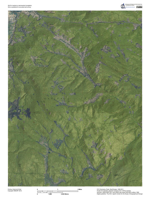 CO-Panorama Peak: GeoChange 1958-2011