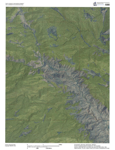 CO-Buckhorn Mountain: GeoChange 1958-2011