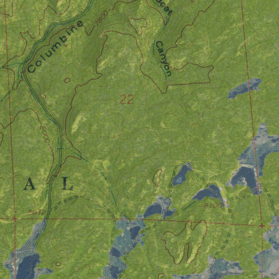 CO-Red Feather Lakes: GeoChange 1966-2011