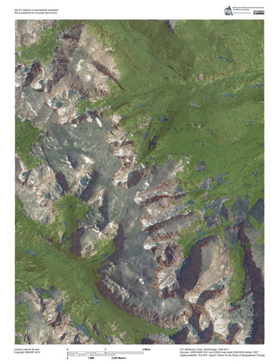 CO-McHenrys Peak: GeoChange 1953-2011