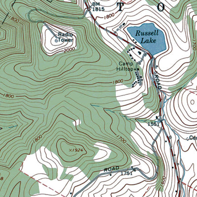 NY-Cannonsville Reservoir: Authoritative US Topos 1965