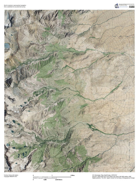 CA-Kearsarge Peak: GeoChange 1978-2012
