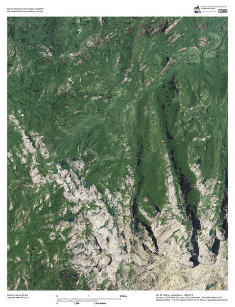 CA-Mt Silliman: GeoChange 1983-2012