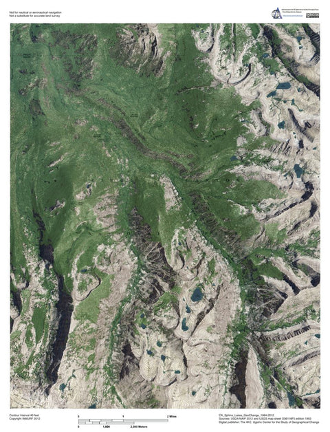 CA-Sphinx Lakes: GeoChange 1984-2012
