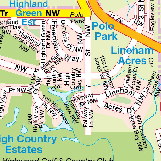 High River, AB Map by Mapmobility Corp. | Avenza Maps