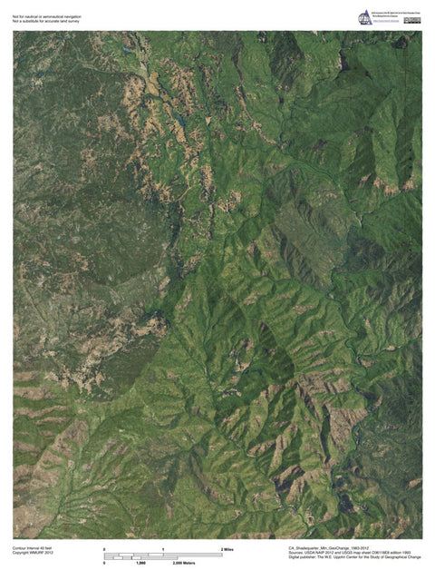 CA-Shadequarter Mtn: GeoChange 1983-2012