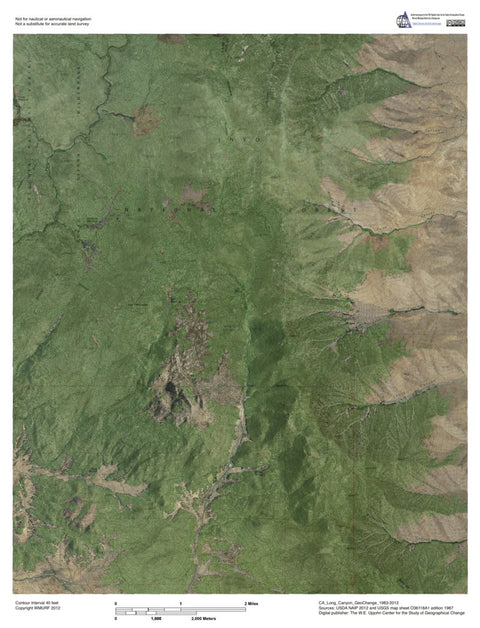 CA-Long Canyon: GeoChange 1983-2012