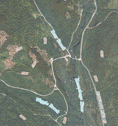Maine - Little Kennebago Lake - Rangeley Lakes