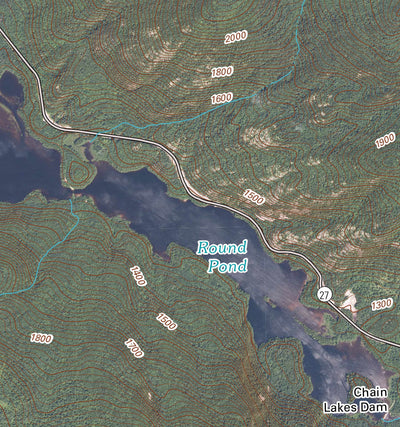 Maine - Chain of Ponds - Rangeley Area