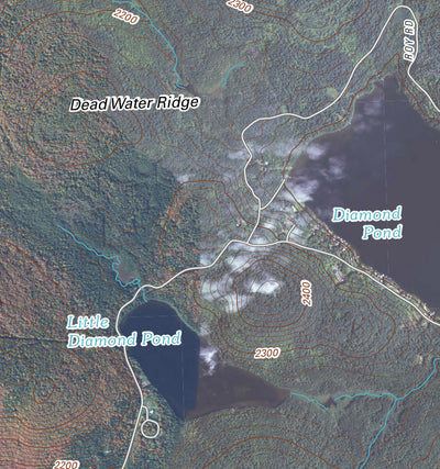 New Hampshire - Diamond Pond - Rangeley Area