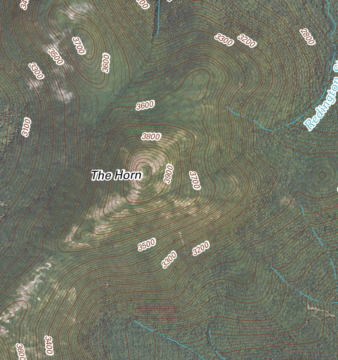 Maine - Redington - Rangeley Area Map by ad nauseam | Avenza Maps