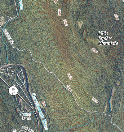 Maine - Poplar Mountain - Rangeley Area