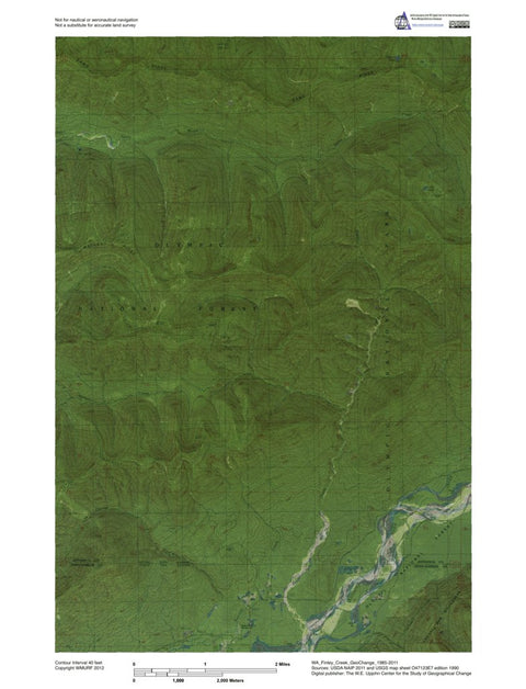 WA-Finley Creek: GeoChange 1985-2011