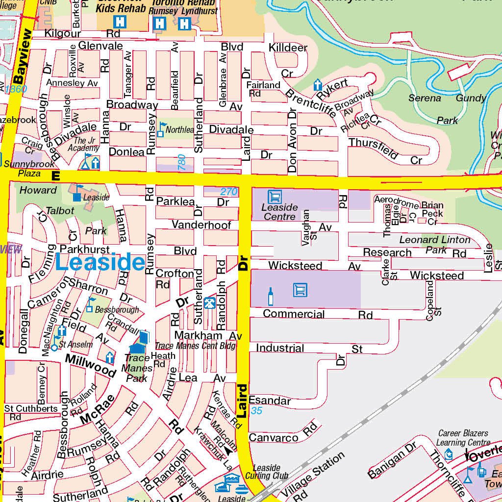 Toronto, ON Map by Mapmobility Corp. | Avenza Maps