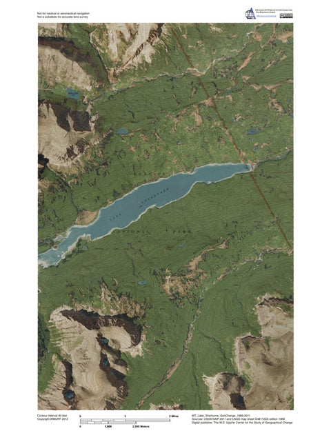 MT-Lake Sherburne: GeoChange 1966-2011