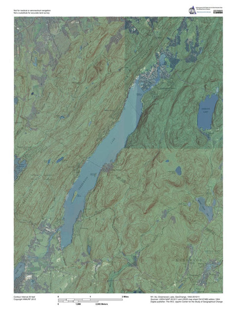 NY-NJ-Greenwood Lake: GeoChange 1942-2010-11