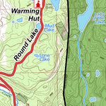 Gallatin NF, Cooke City Snowmobile Map 2014