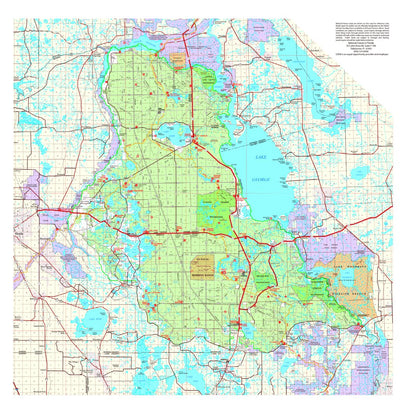 Ocala National Forest Visitor Map