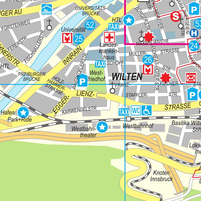Innsbruck Hotel Route System