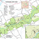 Evansburg State Park Map