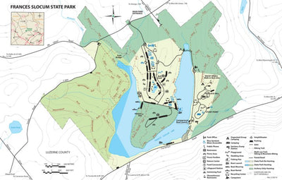 Frances Slocum State Park Map