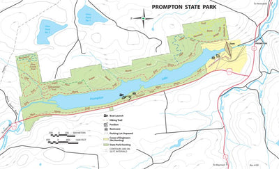 Prompton State Park Map