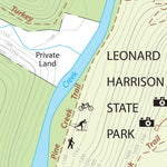 Leonard Harrison State Park Map